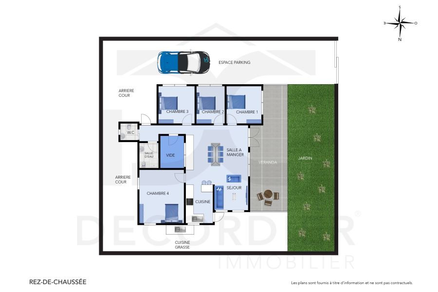 Beau Bassin Maison 5&nbsp;pièces 120&nbsp;m² Vente