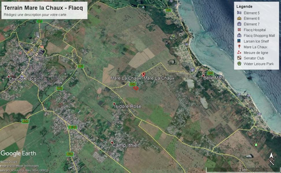 Flacq Terrain 4220 m² Vente