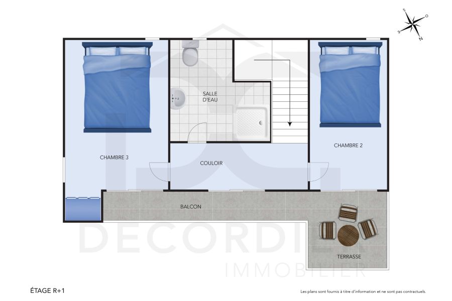 Trou aux Biches Maison 5&nbsp;pièces 120&nbsp;m² Location