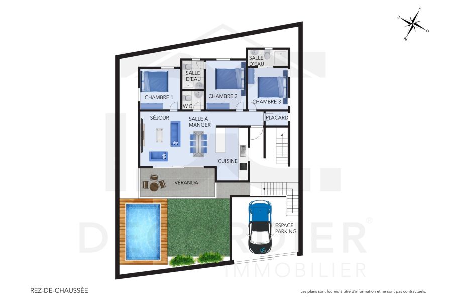 Cap Malheureux House 4&nbsp;rooms 91&nbsp;m² Rental