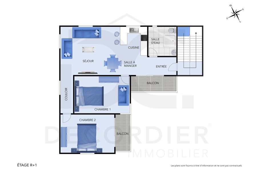 Mont Choisy Apartment 3&nbsp;rooms 70&nbsp;m² Rental