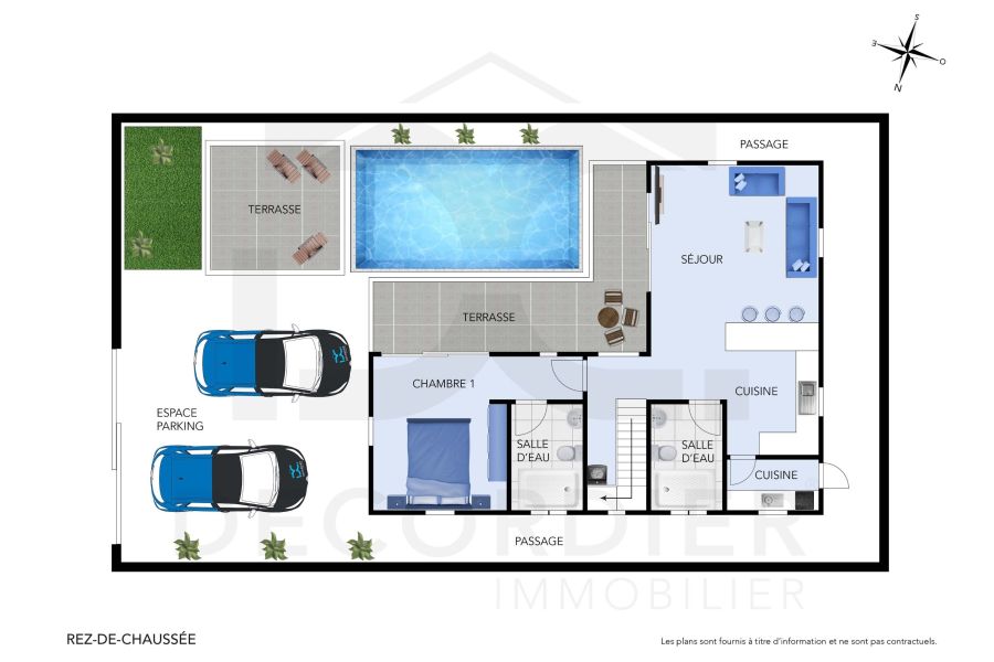 Pereybere House 6&nbsp;rooms 100&nbsp;m² Rental