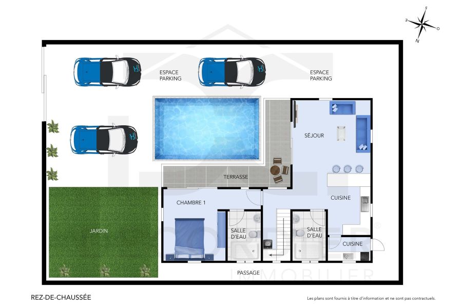 Pereybere House 6&nbsp;rooms 100&nbsp;m² Rental