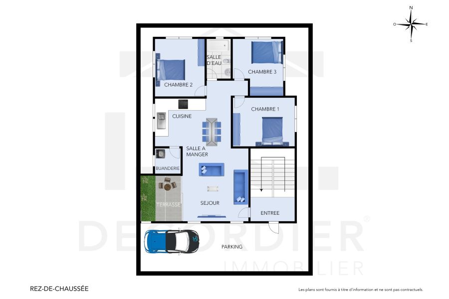 Roches Brunes Appartement 4&nbsp;pièces 76&nbsp;m² Location