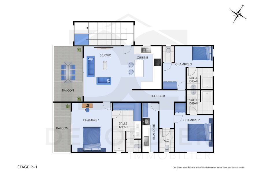 Pereybere Appartement 4&nbsp;pièces 181&nbsp;m² Vente
