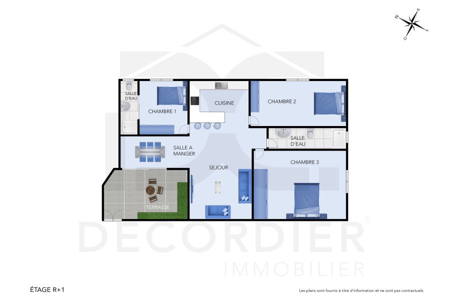 Flic en Flac Apartment 5&nbsp;rooms 96&nbsp;m² Rental