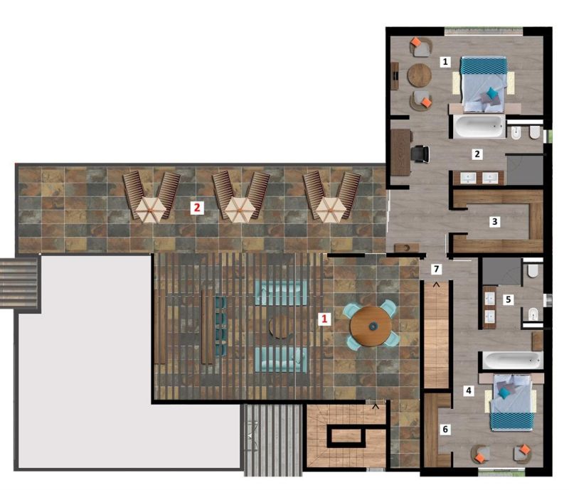 maison 6 pièces en vente sur Grand Baie Grand Baie Maison 6 pièces 703.32 m² Vente