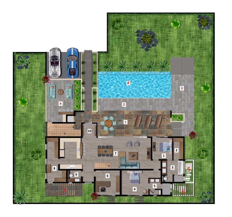 Grand Baie House 6&nbsp;rooms 561.44&nbsp;m² Sale