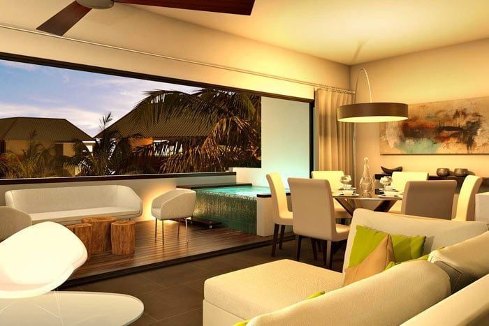 Grand Baie Penthouse 4 pièces 115 m² Vente