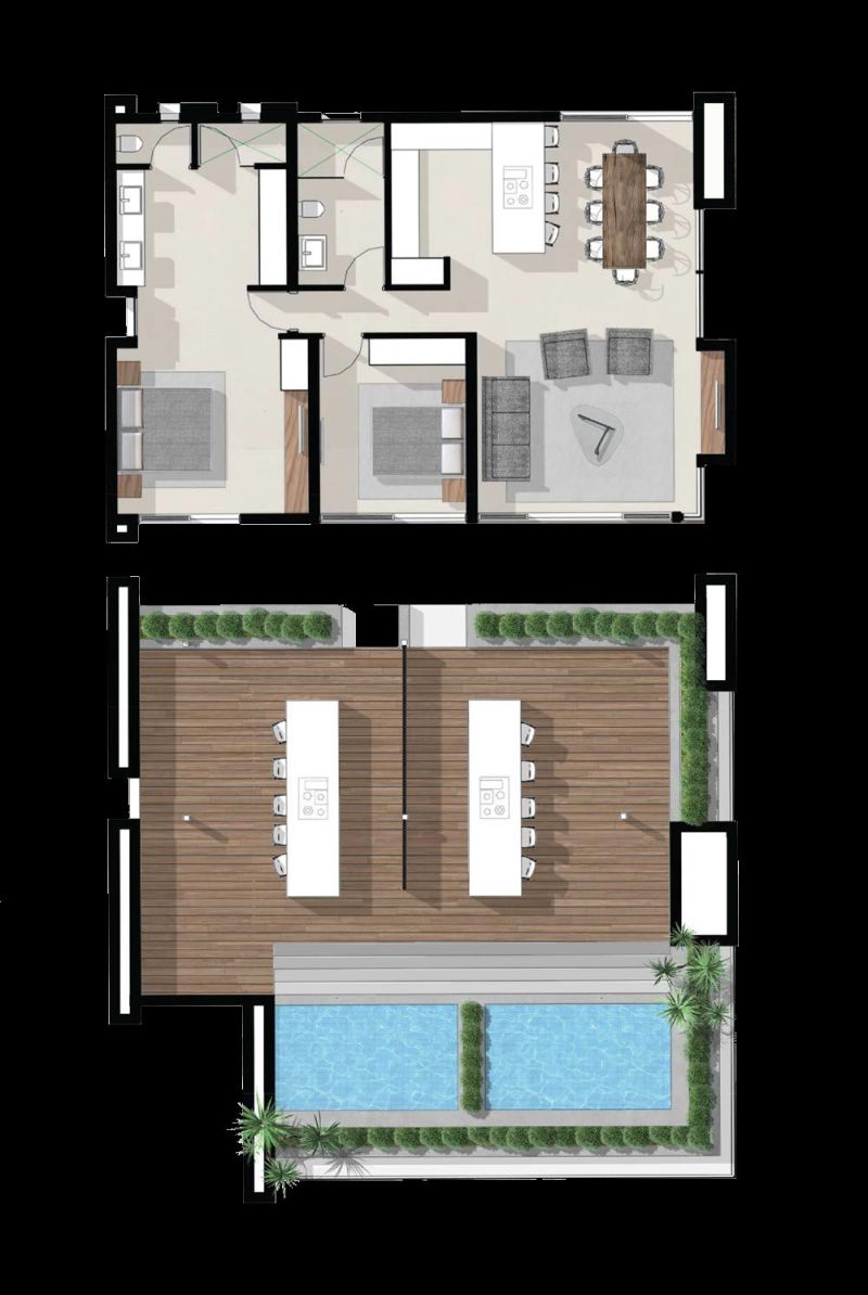 Pointe aux Canonniers Appartement 3 pièces 152.47 m² Vente