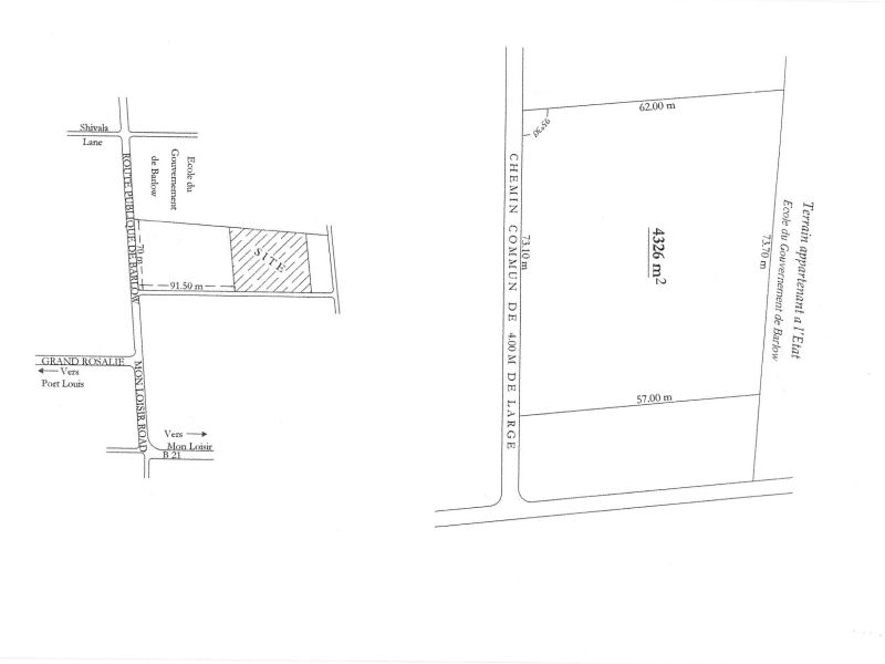 terrain en vente sur Belle Vue Maurel Belle Vue Maurel Terrain 4326 m² Vente